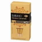 Buy Carrefour Caramel Coffee Capsules 5.2g x10 in Kuwait