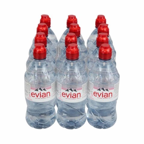 Evian Mineral Water 750mlx12