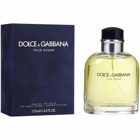 Buy Dolce & Gabbana Pour Homme Eau De Toilette - 125ml Online - Shop ...
