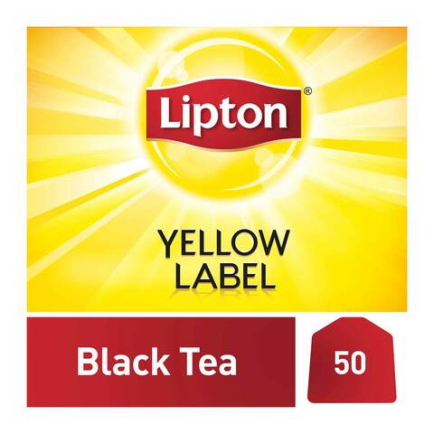 Lipton Yellow Label Black Tea 50 Teabags