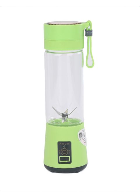 Generic Electric Blender And Portable Juicer Cup 500ml Ald-003 Green/Clear