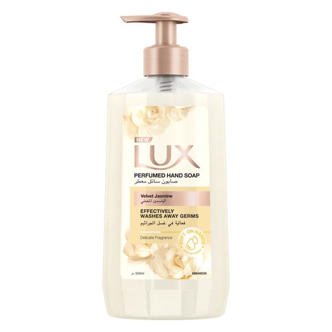 Lux Antibacterial Liquid Handwash Glycerine Enriched Velvet Jasmine For All Skin Types 500ml