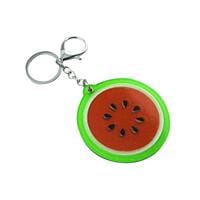 Aiwanto Watermelon Key Chain with Mirror Bag Key Chain Small Mirror Key Chain