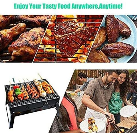 اشتري Generic Portable Bbq Charcoal Grill, 42X29.5Cm Bd-Bbq-20 في الامارات