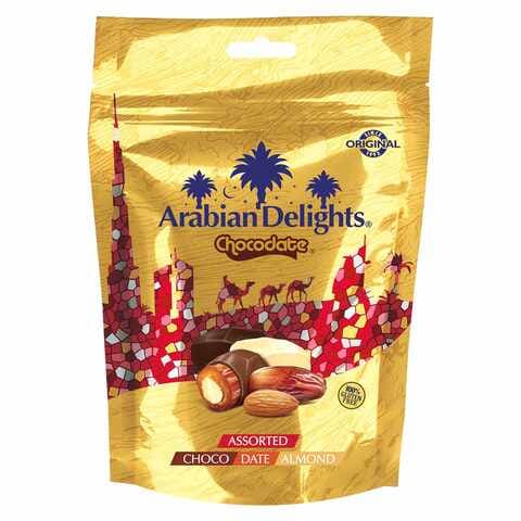 Arabian Delights Chocodate with Almonds 110g