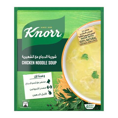 Buy Knorr Classics Chicken Noodle Soup 60g in Saudi Arabia