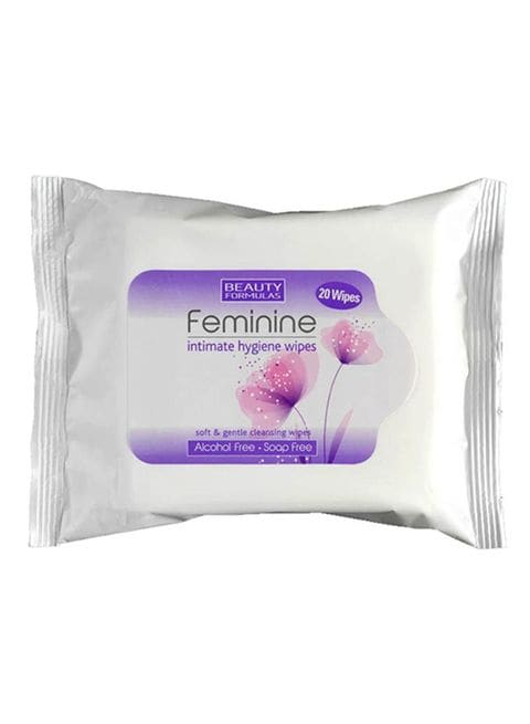 Beauty Formulas - Intimate HyGiene Wipes-20 Count