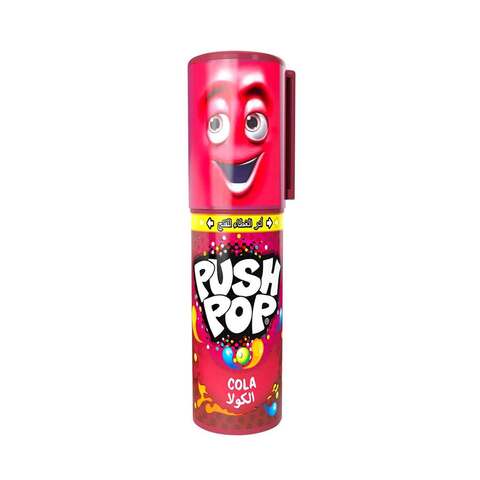 Bazooka Push Pop Cola Candy 15g