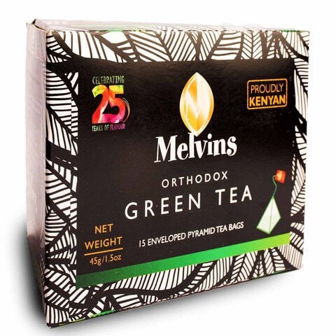 Melvins Green Orthodox Teas 15&#39;S