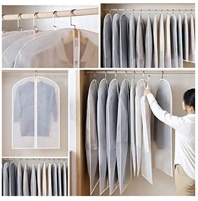 Buy Siyue 6 Pack Clothes Cover Dustproof Clear Garment Suit Cover