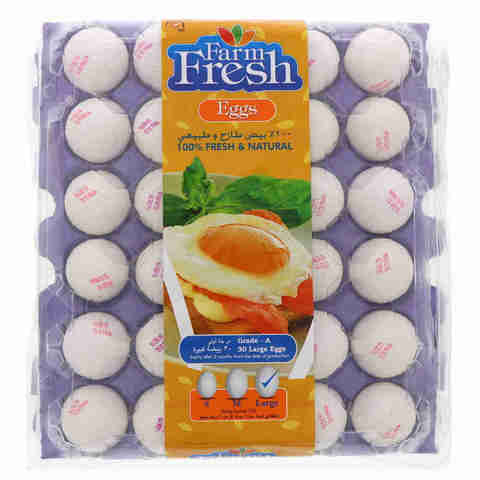 Farm Fresh Eggs 30Pc