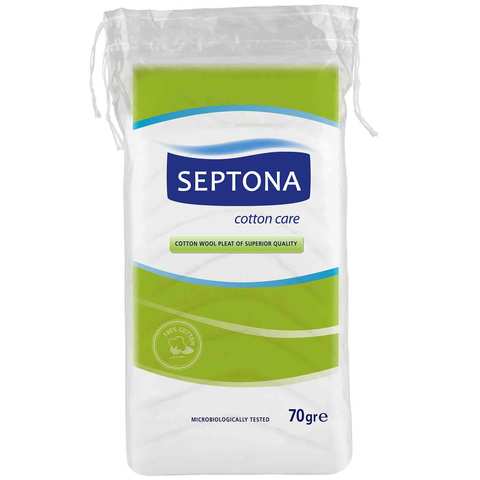 SEPTONA 70 TAMPONS DE COTON DISQUE sur