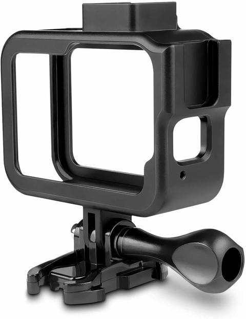 Ozone - Aluminum Alloy Frame Mount for GoPro Hero 8 Black with Quick Pull Movable Socket and Screw Protective Shell Case Mount Accessories for Hero 8 Action Camera
