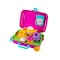 Dede Candy &amp; Ken Tea Set Suitcase Pink Color, Carrying With Suitcase, Tea Set, Muffin