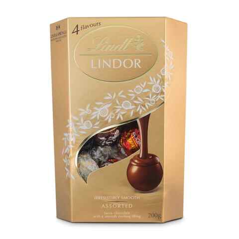 Lindt Lindor Hazelnut Chocolate Truffles 200g