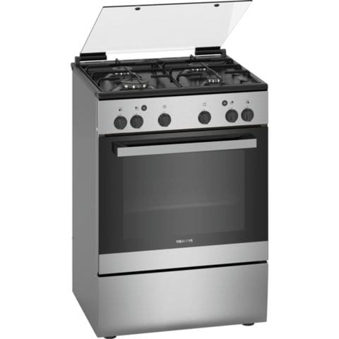 Siemens 4 Burners Full Flame Safety Gas Cooker HG2L10B51M Silver 60x60cm