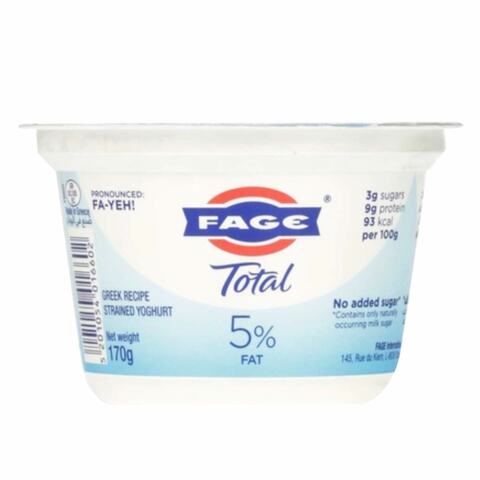 Fage Total Plain Greek Yoghurt 170g
