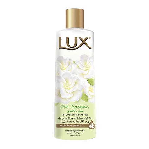 Lux Silk Sensations Duschgel 250 Ml | Mit Gardenienblüte, Rose & Pfirsich-Duft | Für Alle Hauttypen, Parfümiert