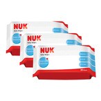 اشتري NUK Extra Soft Baby Wipes SNK738 White 80 PCS Pack of 3 في الامارات