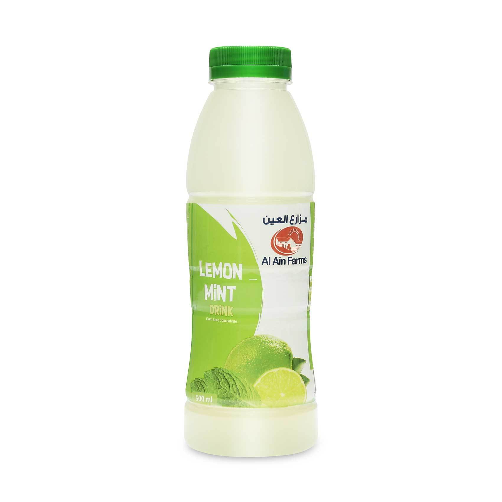 Buy Al Ain Fresh Lemon Mint Juice 500ml Online Shop Beverages on