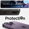 Spigen GLAStR EZ-Fit Optik PRO Camera Lens Screen Protector designed for iPhone 14 PRO and iPhone 14 Pro MAX (2022) - Deep Purple [2 Pack]