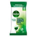 Buy Dettol Original Antibacterial Multi Surface Wipes, 80 Pcs in Kuwait
