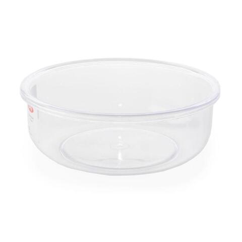 Gab Plastic Serving Bowl With Rim, 21.5cm