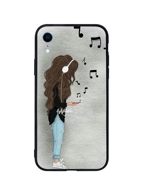 Theodor - Protective Case Cover For Apple iPhone XR Girl Sing Music
