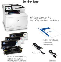 HP Colour LaserJet Pro MFP M479FDW A4 Multifunction Printer with Fax