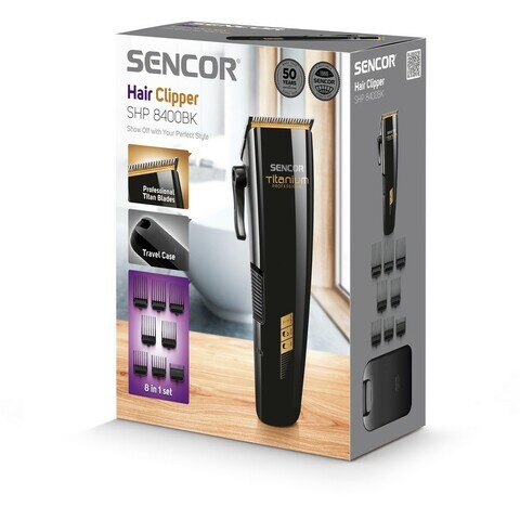 Sencor Hair Clipper SHP 8400BK Black
