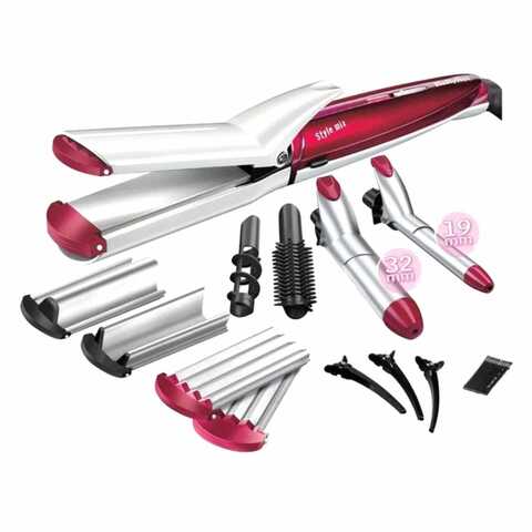 BaByliss 10-In-1 Multi Hair Straightener MS22SDE Pink