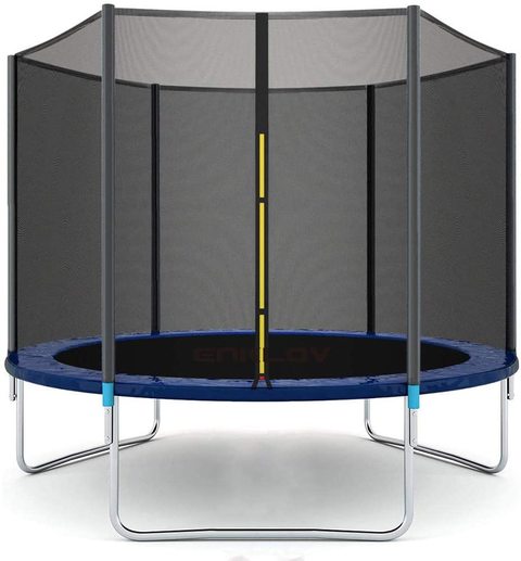 Enklov - Trampoline, High Quality Kids Outdoor Trampolines Jump Bed With Safety Enclosure Exercise Fitness Equipment (6Ft) - Genuine Guarantee Purchase From Seller Enklov