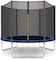 Enklov - Trampoline, High Quality Kids Outdoor Trampolines Jump Bed With Safety Enclosure Exercise Fitness Equipment (6Ft) - Genuine Guarantee Purchase From Seller Enklov