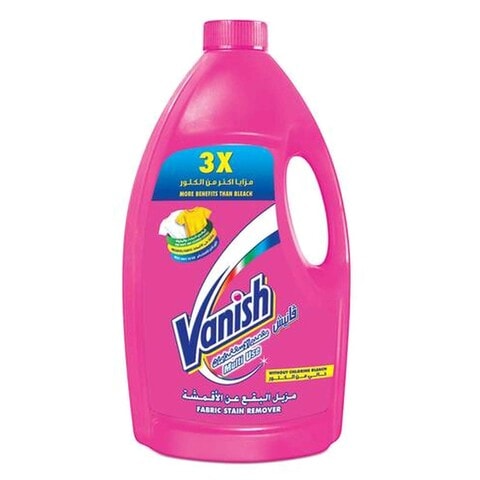 Vanish Multi Use Fabric Liquid Stain Remover Pink 3L