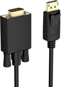 Displayport to VGA Cable,DP to VGA Adapter, Gold-Plated, for DisplayPort Enabled Desktops/Laptops to Connect to VGA Displays (3M)