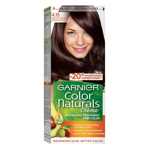 Garnier Colour Naturals Cream Hair Colour 4.15 Frosty Dark Mahogony 112ml