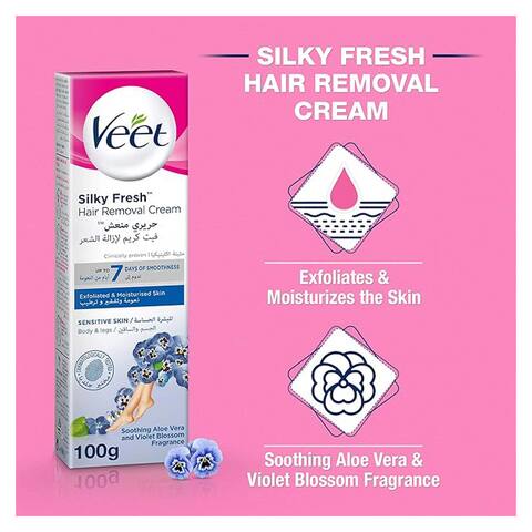 Veet Hair Removal Cream for Sensitive Skin - 100 Gm