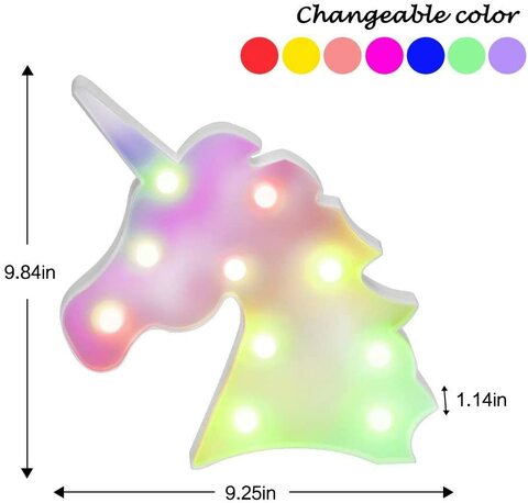 Unicorn on sale table lamp