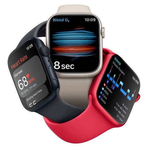 Apple Watch Series 8 GPS 45mm Midnight Online | Carrefour UAE