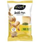 Buy Snatts Cheese And Herbs Gluten Free Lentil Chips 85g in UAE
