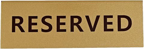 Reserved Reserved Definition