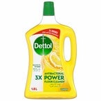 Buy Dettol Lemon 3X Power Antibacterial Floor Cleaner, 1.8L in Kuwait