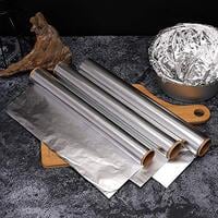 Generic Aluminium Foil For Grilling, Roasting, Baking Glad Grilling And Baking Accessories-(3Pcs)