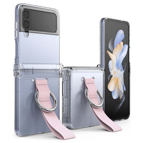 Ringke - Samsung Galaxy Z Flip 4 Case Cover - Slim Hinge Series - Pink Sand