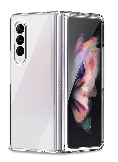 Samsung Galaxy Z Fold 4 Crystal Clear Case Shockproof Soft TPU Transparent Slim Protective Cover 7.6 inch Compatible with Galaxy Z Fold4 5G 2022 Release