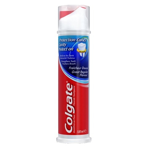 Buy Colgate Maximum Cavity Protection Toothpaste Pump 100ml in UAE