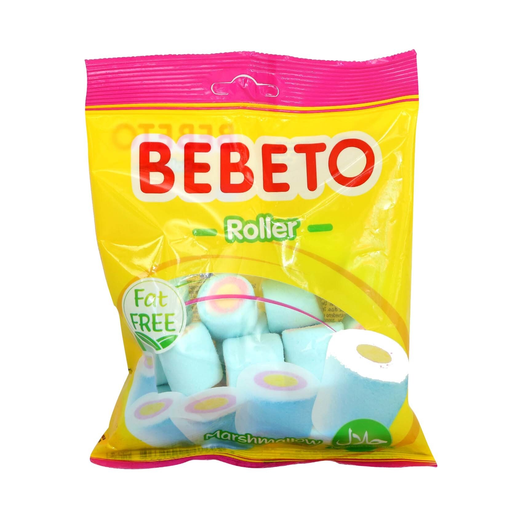 Buy Bebeto Roller Marshmallow Candy 60g