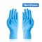Decdeal - Blue Nitrile Gloves Powder Free Oil and Acis Proof Protective Gloves Convenient Laboratory Inspection Gloves