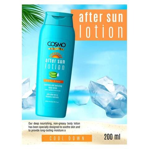 Cosmo Beaute After Sun Lotion Aqua Blue 200ml