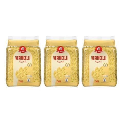 Carrefour Vermicelli Pasta 400g Pack of 3